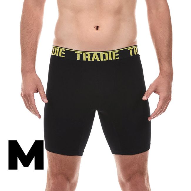 Tradie MJ1456 Trunks Long Leg 3 Pack MEDIUM Cotton / Elastane MJ1456