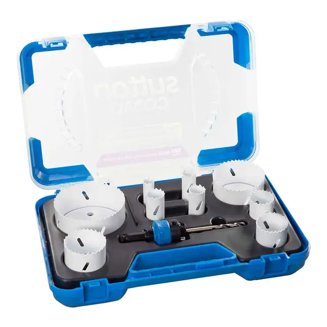Sutton 16-92mm Electrician Pro Bi-metal Holesaw Set - Metal/Wood - 11 Piece H125SE11A