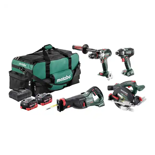 Metabo 18V 5.5Ah 4 Piece Brushless Combo Kit AU68403800