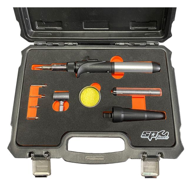 SP Tools Self-Igniting Pro Gas Soldering Torch Kit SP32290