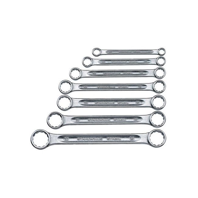 Stahlwille Spanner Set 7 Piece 8x9-20x22mm Metric Ring SW21/7 96410503