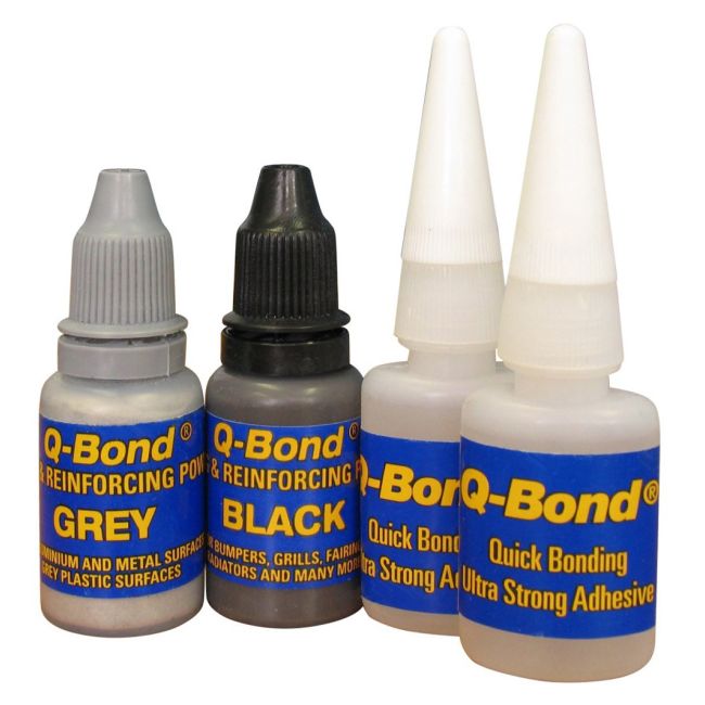 Q-Bond Adhesive with Reinforcing Powder Small Repair Kit Ultra Strong QB2
