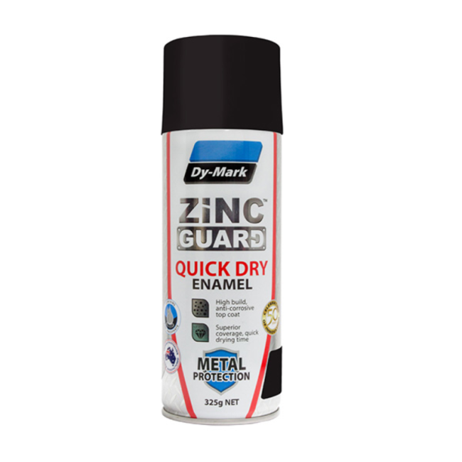 Dy-Mark 325g Zinc Guard QD Black Flat Enamel 230932101