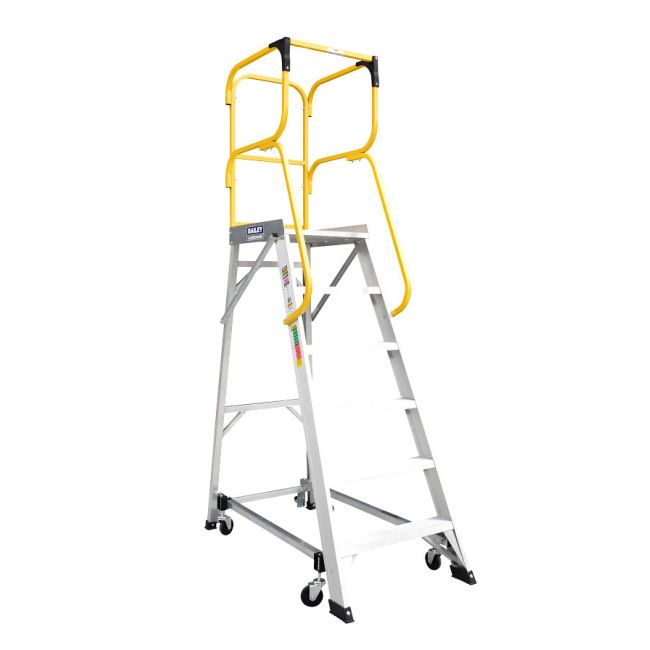 Bailey 150kg 7 Step Aluminium Order Picking Platform FS13878