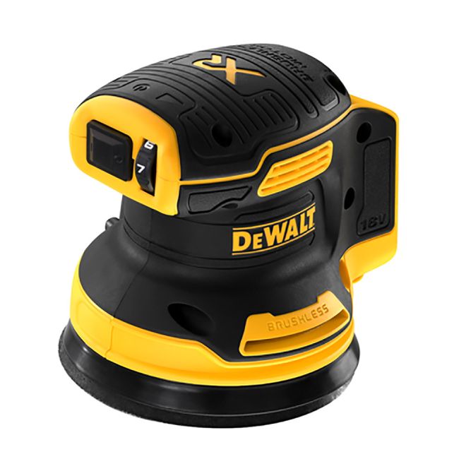 DeWALT 18V XR Li-Ion BRUSHLESS 125mm Random Orbital Sander Skin DCW210N-XJ