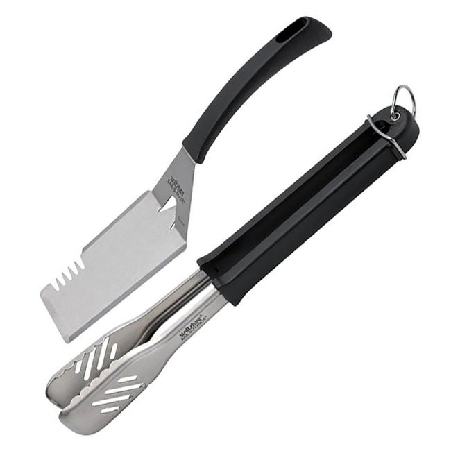 Wiltshire BARBPACK Bar-B Spatula & Tongs Combo Pack Dishwasher Safe BARBPACK