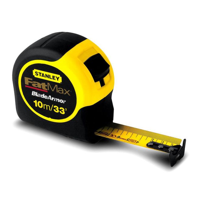 Stanley Tape Measure 10m/33' Short Tapes FATMAX 33-832