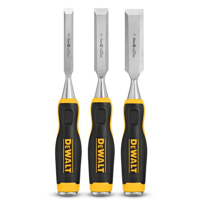 DeWALT 3PC Wood Chisel Set DWHT16862