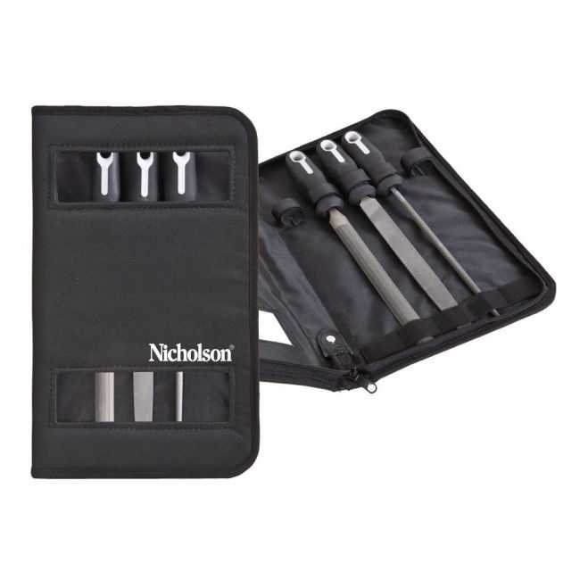 Nicholson 200MM/8" 3 Piece High Grade File Set NFS38