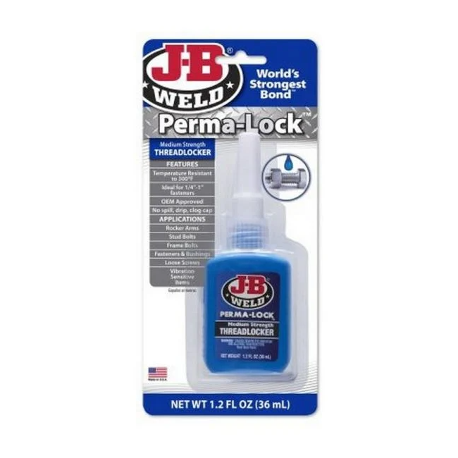JB Weld Perma-Lock Medium Strength Blue 36ML 24236