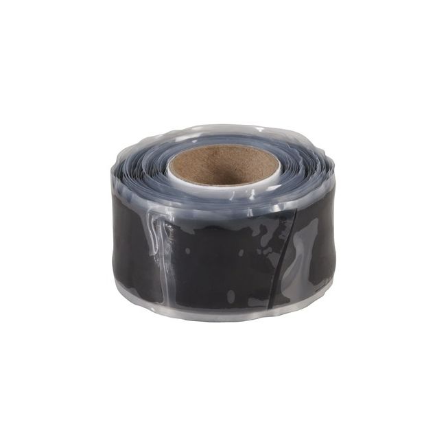 Black Self-Fusing Silicon Tape 25mm x 3m