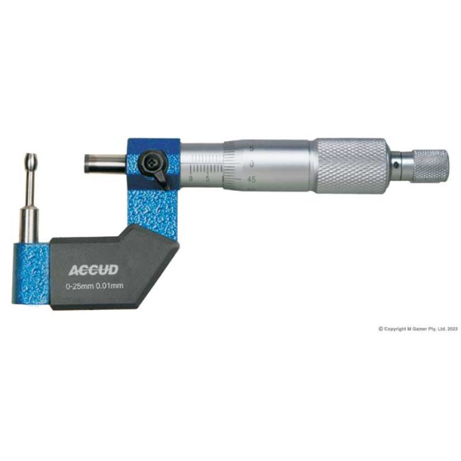Accud 25mm Tube Micrometer AC-341-001-04