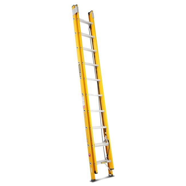 Gorilla 3.1-5.3M 130KG Fibreglass Extension Ladder FEL10/17-I