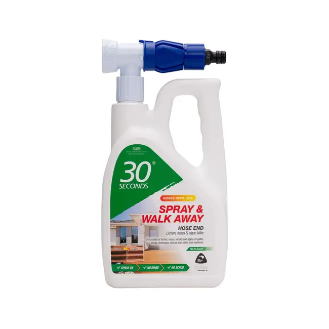 30 Seconds 2L Spray & Walk Away Hose End 30-SWA2E-HE