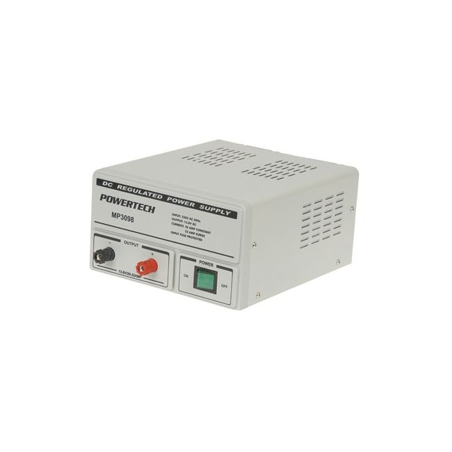 Powertech DC Power Supply 13.8 volt 20 Amp DC Power Supply MP3098