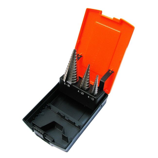 SP Tools Step Drill Set 3 Piece Metric M2 SP31398
