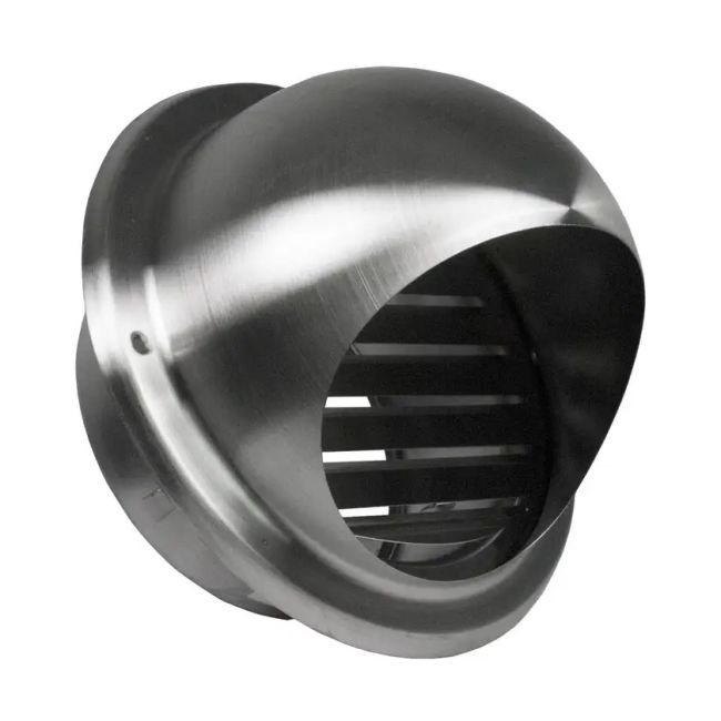 Kensington Dome Exhaust Vent Marine Grade Stainless Steel 100mm DVSS100