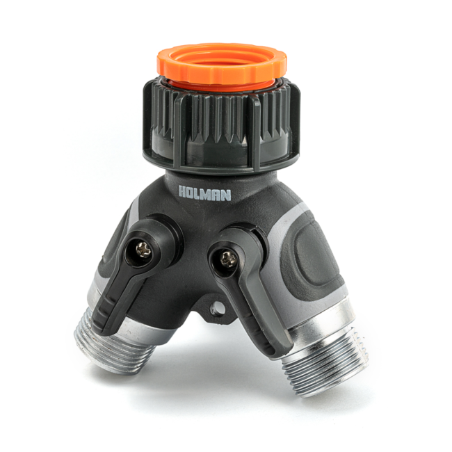 Holman 2 Way Y-Tap Outlet 3704H