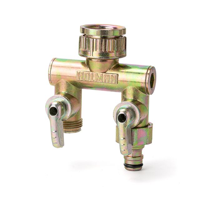 Holman 2 Way Metal Tap Outlet 3712H