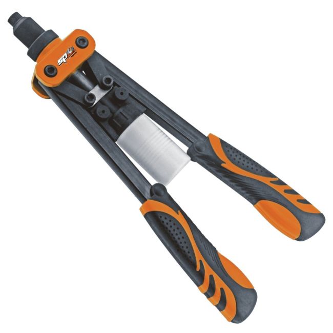 SP Tools Compact Riveter 330Mm 3 Jaw Short Arm SP69032