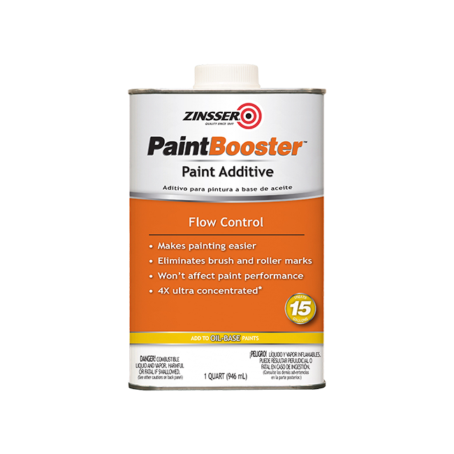 Zinsser 946ml PaintBooster Flow Control Paint Additive 379269
