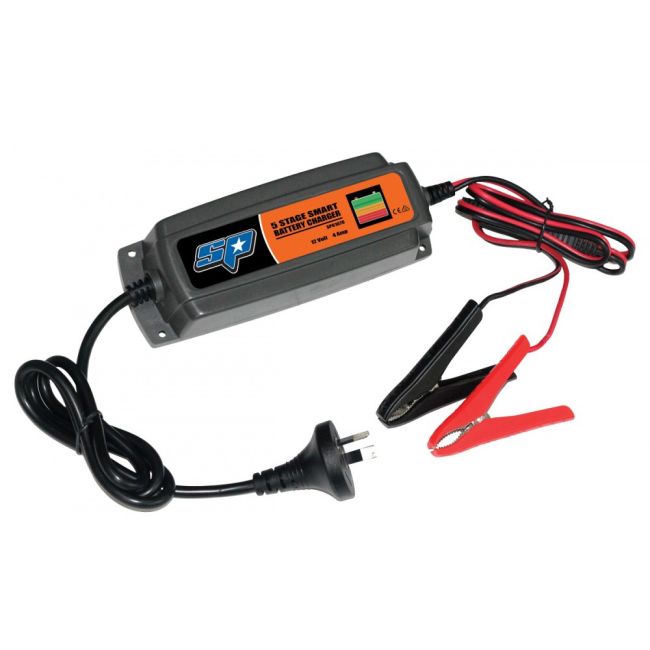 SP Tools 5 Stage 4A Smart Battery Charger SP61076