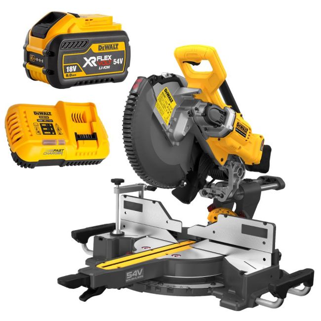 DEWALT 54V XR FLEXVOLT 305MM MITRE SAW KIT DCS781X1-XE