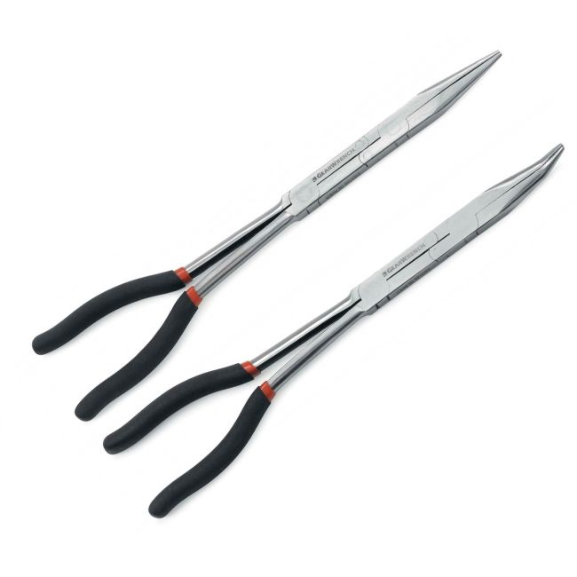 GearWrench Plier Set 2 Piece Double Straight and 45 deg 82106-06