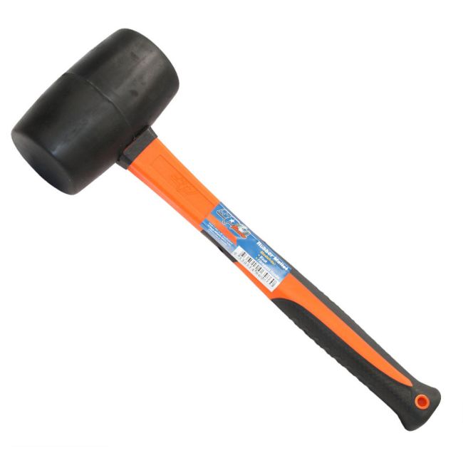 SP Tools Mallet Rubber Hammer 24Oz Black SP30276