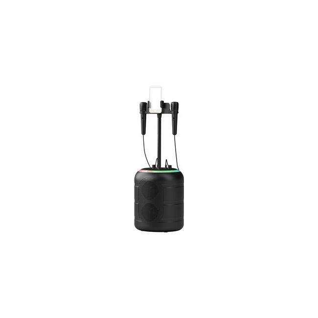 Karaoke Speaker with Telescopic Pole and Microphones CS2610