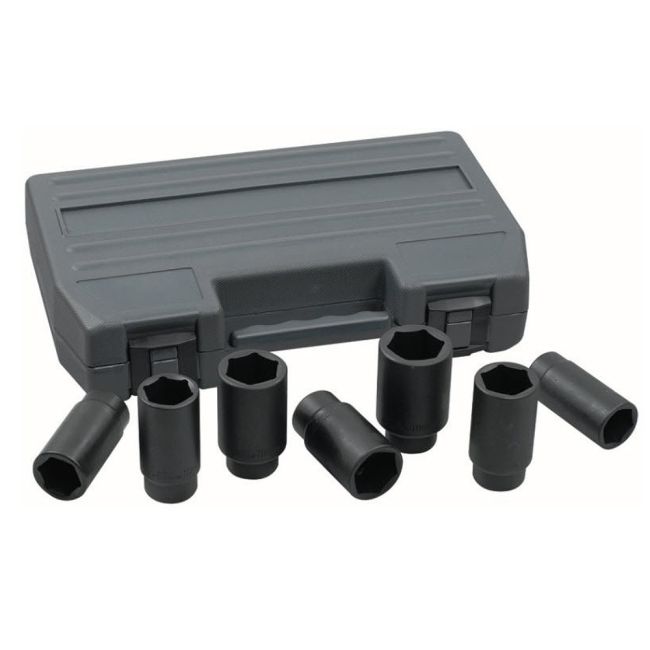 Gearwrench 1/2" DR Metric Axle Nut Socket Set 41650