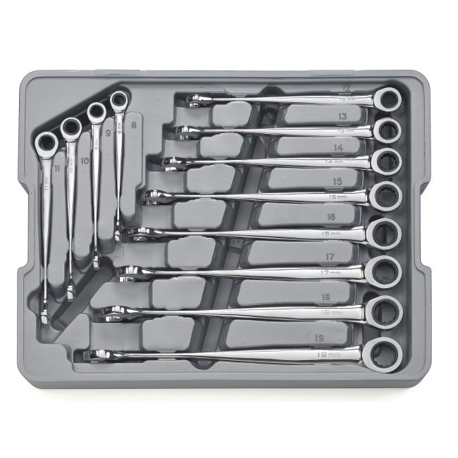 Gearwrench 12 Piece Metric XL X-Beam Ratcheting Wrench Set 85888