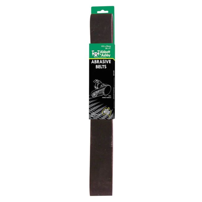 Abbott & Ashby 500170 Abrasive Belt 3 Pack 40 Grit 50x915mm Aluminium Oxide 500170 AAPACK50/915-40