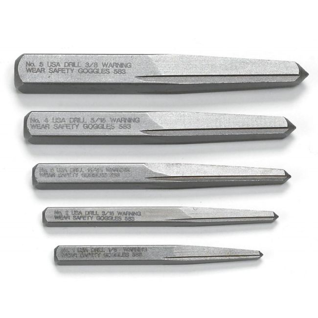 GearWrench 720DD Screw Extractor Kit 5 Piece 720DD