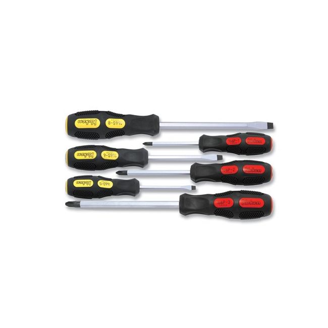 Koken 6PC Phillips & Blade Screwdriver Set KO166PS/6