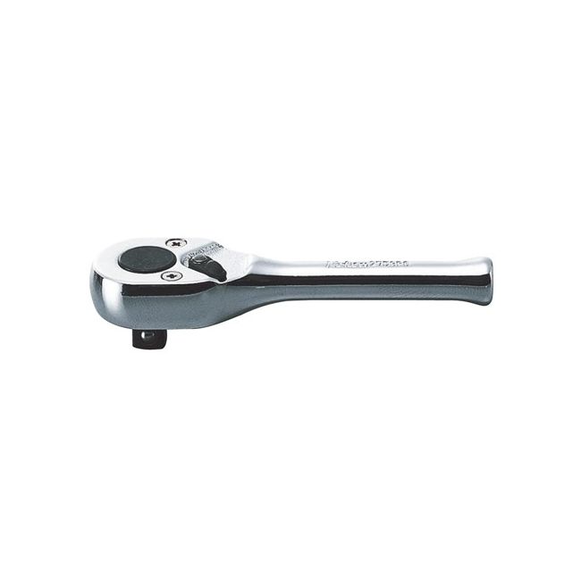 Koken Ratchet 1/4 Dr Polished Handle 75MM KO2753PS