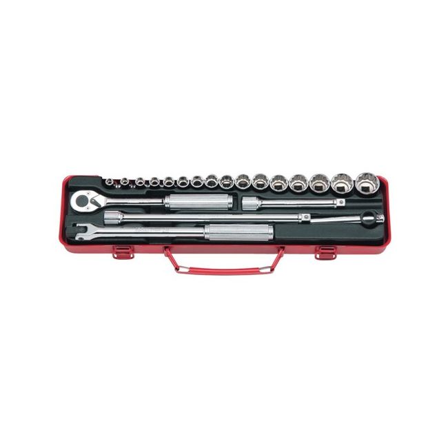 Koken Socket Set 3/8Dr-6PT&12PT 6-22MM (21PCS) KO3206M