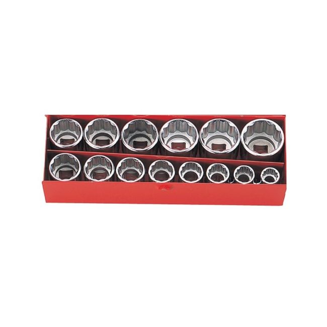 Koken 14PCS 3/8"DR-6P 9-22MM Socket Set KO3217MS