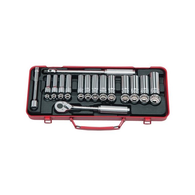 Koken Socket Set 3/8Dr 6PT Std & Deep 29PCS KO3277
