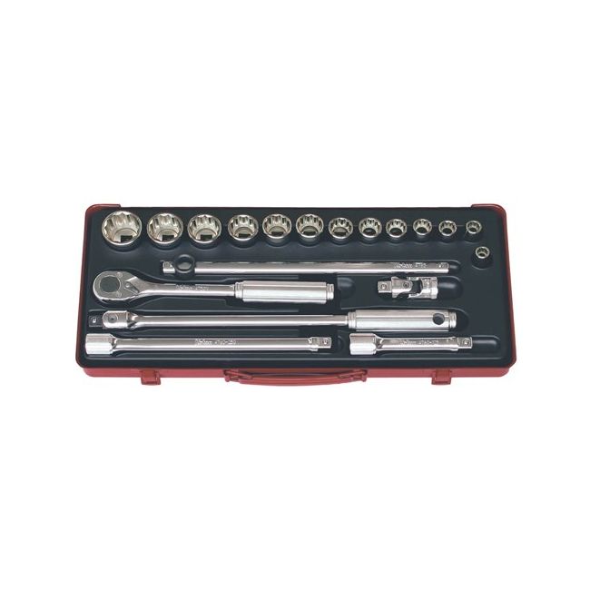 Koken 19PC 1/2"Dr Socket Set (3/8" 1-1/4"AF) KO4241A