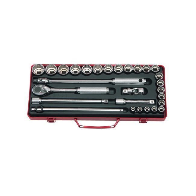 Koken Socket Set 1/2Dr-12PT 10-32MM (28PCS) KO4241M