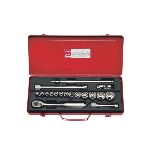 Koken 18PC 1/2"Dr Socket Set KO4250M