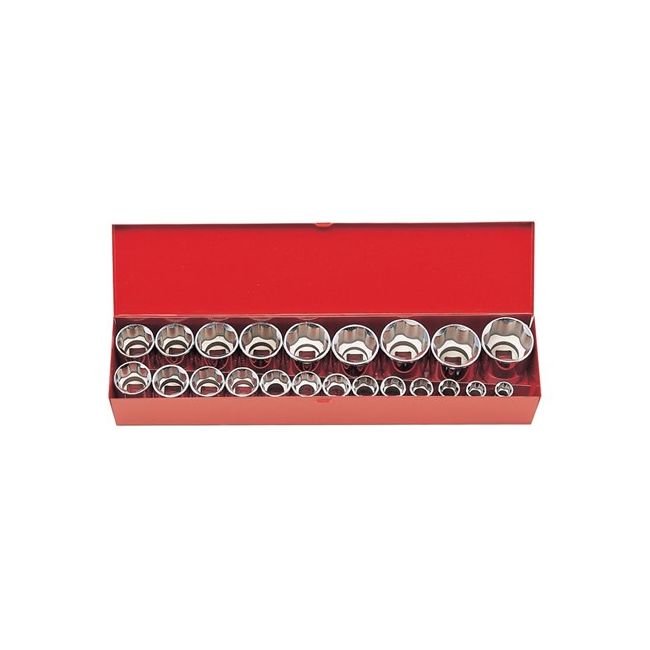 Koken Socket Set 1/2Dr-12PT 10-32MM (22PCS) KO4251M