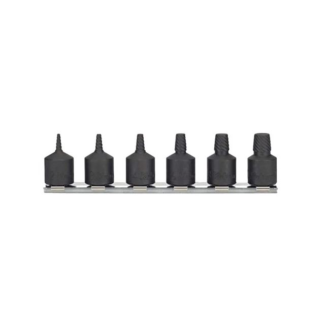 Koken 6PC 3/8"Dr Bolt Twister Set (2MM 10MM) (L32) On Rail KORS3129/6-L32