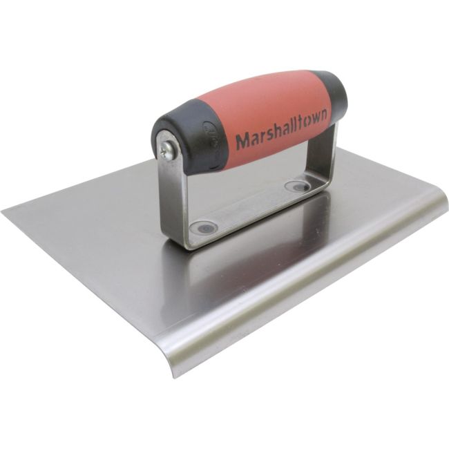 Marshalltown STRAIGHT END EDGER 152X110MM S/S RAD 13MM; LIP 16MM; D/SOFT MT166SSD - 14229