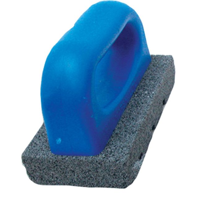 Marshalltown BRICK RUB 203X89X38MM 20GRIT FLUTED WITH HANDLE MT841 - 16441