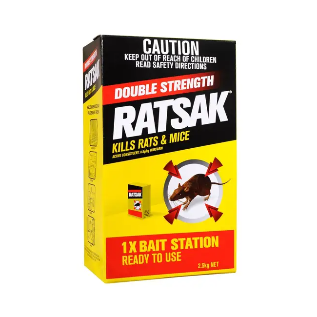 Ratsak 2.5KG Double Strength Pellets 52290