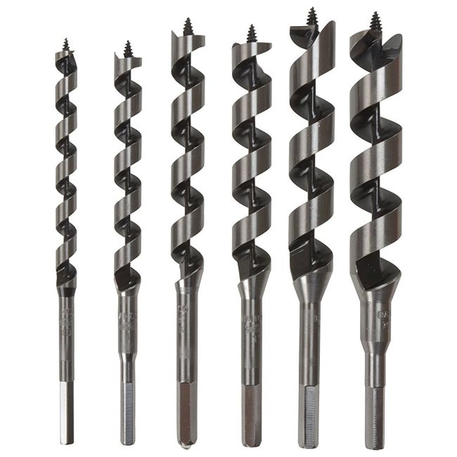 Bahco Combination Auger Bit Set 6 Piece 10mm - 25mm SB-9526/S6