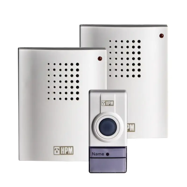 HPM Wireless Door Chime with 2 Receivers D642/012R