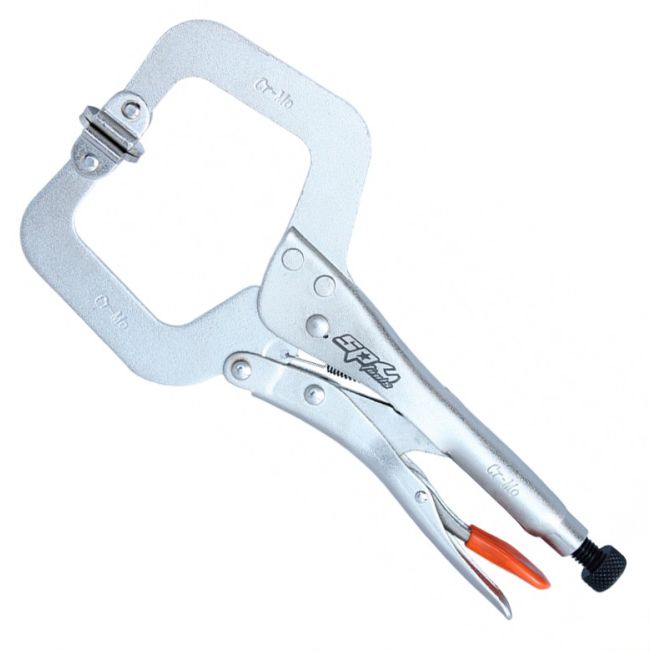 SP Tools C Clamp Locking Pliers 275Mm Swivel Pads SP32656